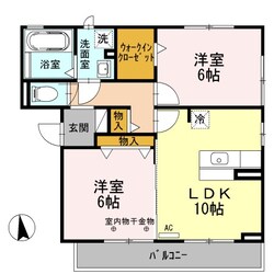 カーサフェリスの物件間取画像